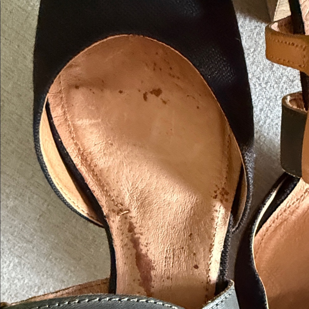Stylish Black, Navy and Tan Women's Shoes - Picture 14 of 16
